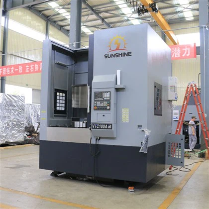 Oštri alat za teško rezanje CNC vertikalni strug VTC100/CNC proizvođač vertikalnog struga